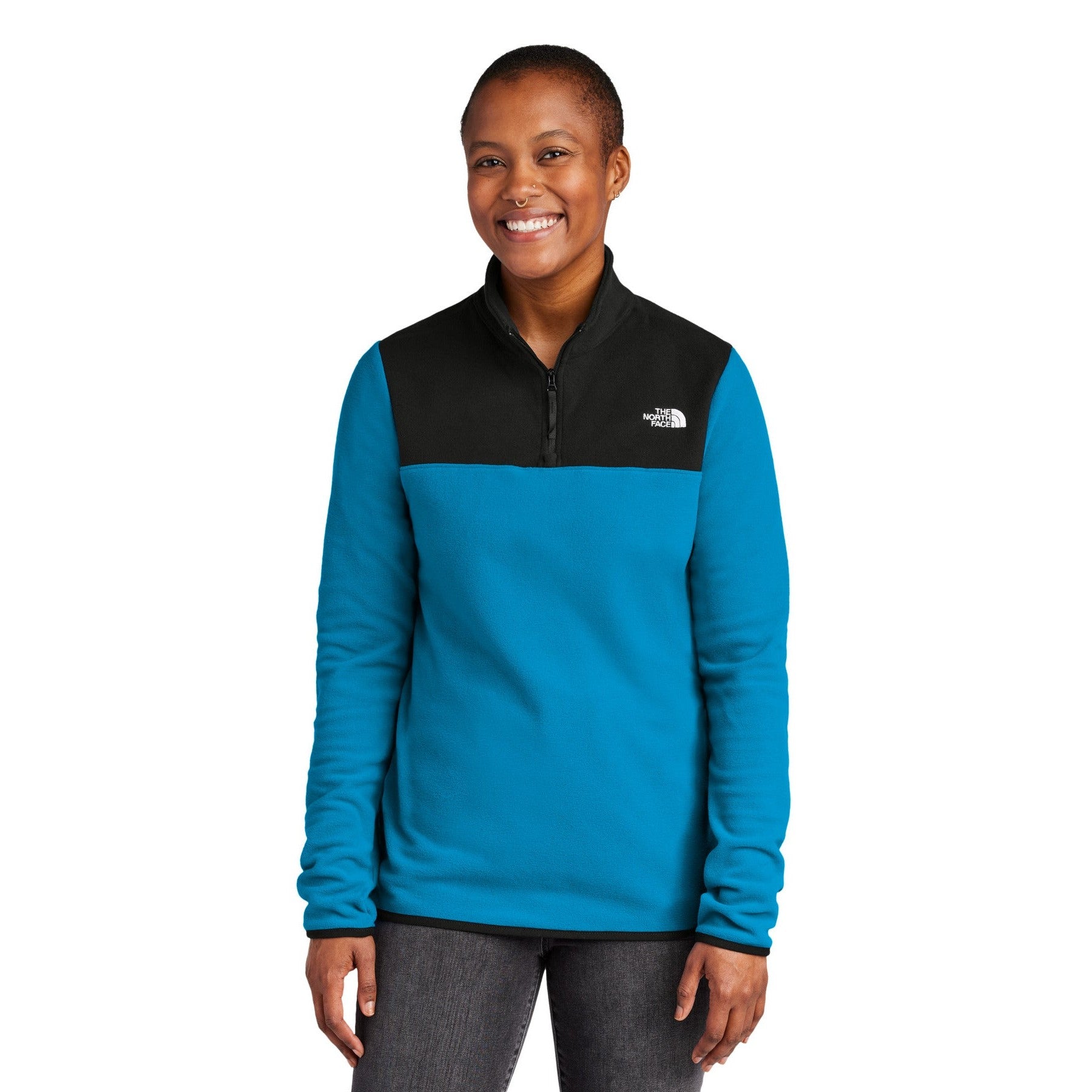 The North Face-The North Face® Women's Glacier 1/4-Zip Fleece NF0A7V4M-MedTech-2